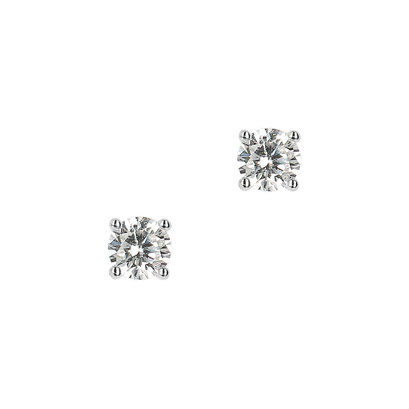 Mini Colored Light Points Couple Earrings