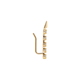 Single Earring Arrow and Zirconia