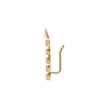Single Earring Arrow and Zirconia