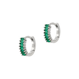 Mini Baguette Earrings Colorful