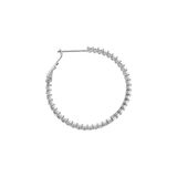 Zircon Hoop Earrings