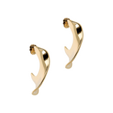 Original semi-circle shaped earrings