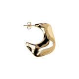 Original semi-circle shaped earrings