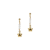 Pearl and Star Earrings