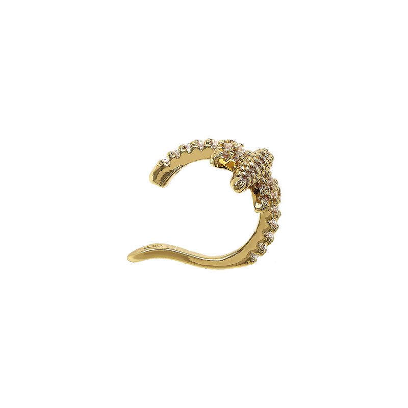 Ear Cuff Star Zirconia Earring