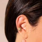 Ear Cuff Star Zirconia Earring