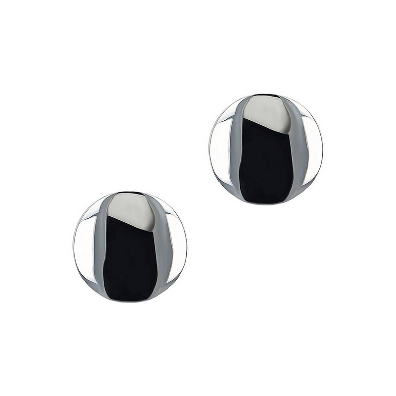 Button Earrings