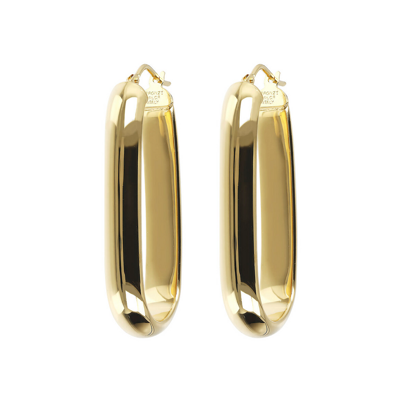 Long tube earrings