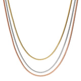 Collana Multifilo Snake Chiusura Magnetica