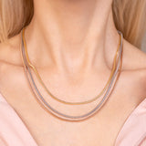 Collana Multifilo Snake Chiusura Magnetica