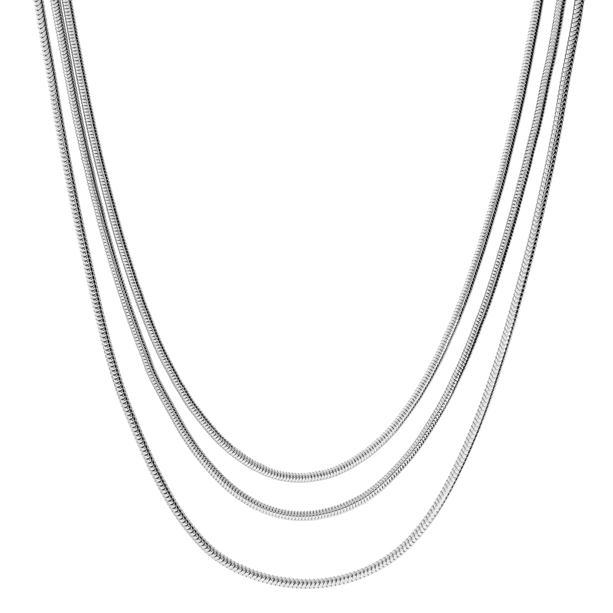 Collana Multifilo Snake Chiusura Magnetica