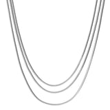 Collana Multifilo Snake Chiusura Magnetica