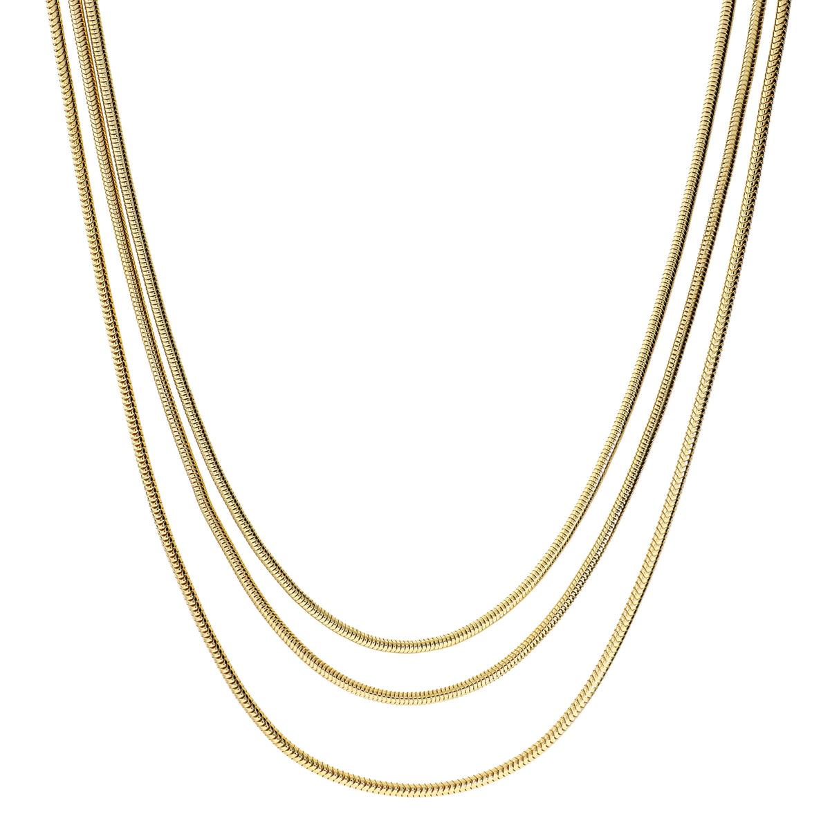 Collana Multifilo Snake Chiusura Magnetica