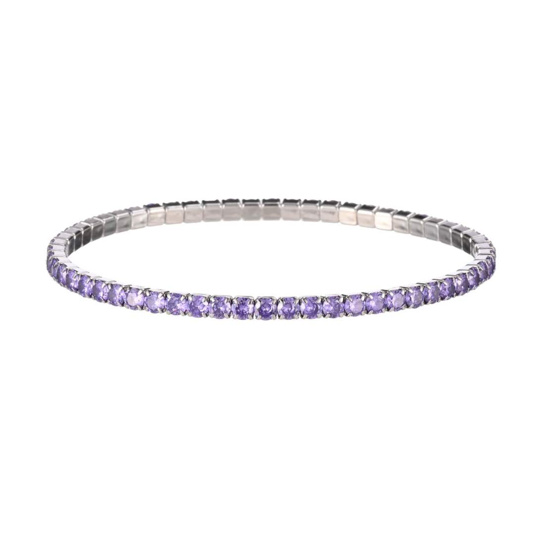 Bracciale Tennis  Elastico Small pietre da 2 mm