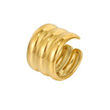 Orecchino Ear Cuff Triplo “Bold Wave”