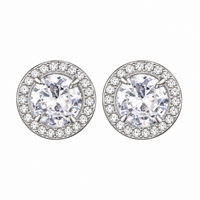 Orecchini Aura Swarovski al lobo