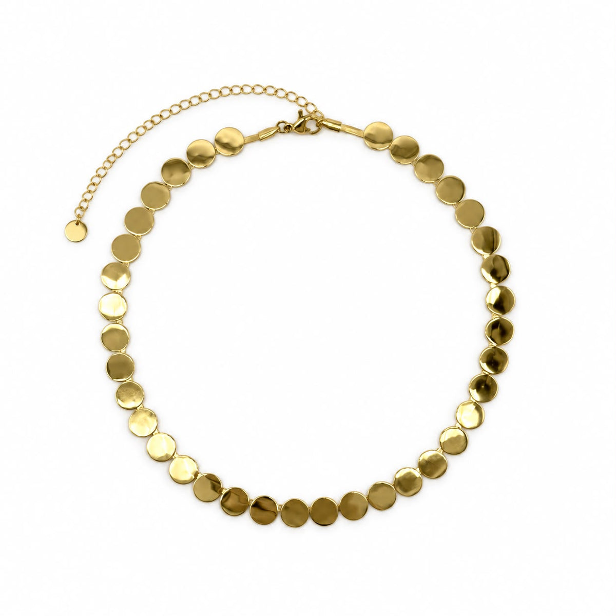 Collana Choker Gold Dots