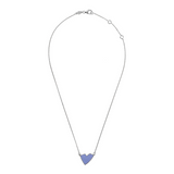 Glitter or Red Heart Necklace by Netali Nissim