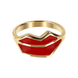 Red Mouth Ring