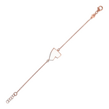 Enamel Heart Bracelet – Small Size by Netali Nissim