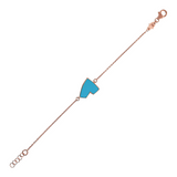 Enamel Heart Bracelet – Small Size by Netali Nissim