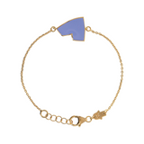Enamel Heart Bracelet – Small Size by Netali Nissim