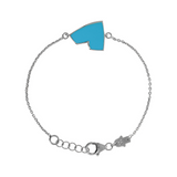 Enamel Heart Bracelet – Small Size by Netali Nissim