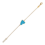 Enamel Heart Bracelet – Small Size by Netali Nissim