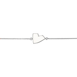 Enamel Heart Bracelet – Small Size by Netali Nissim