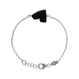 Enamel Heart Bracelet – Small Size by Netali Nissim