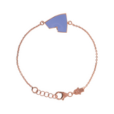 Enamel Heart Bracelet – Small Size by Netali Nissim