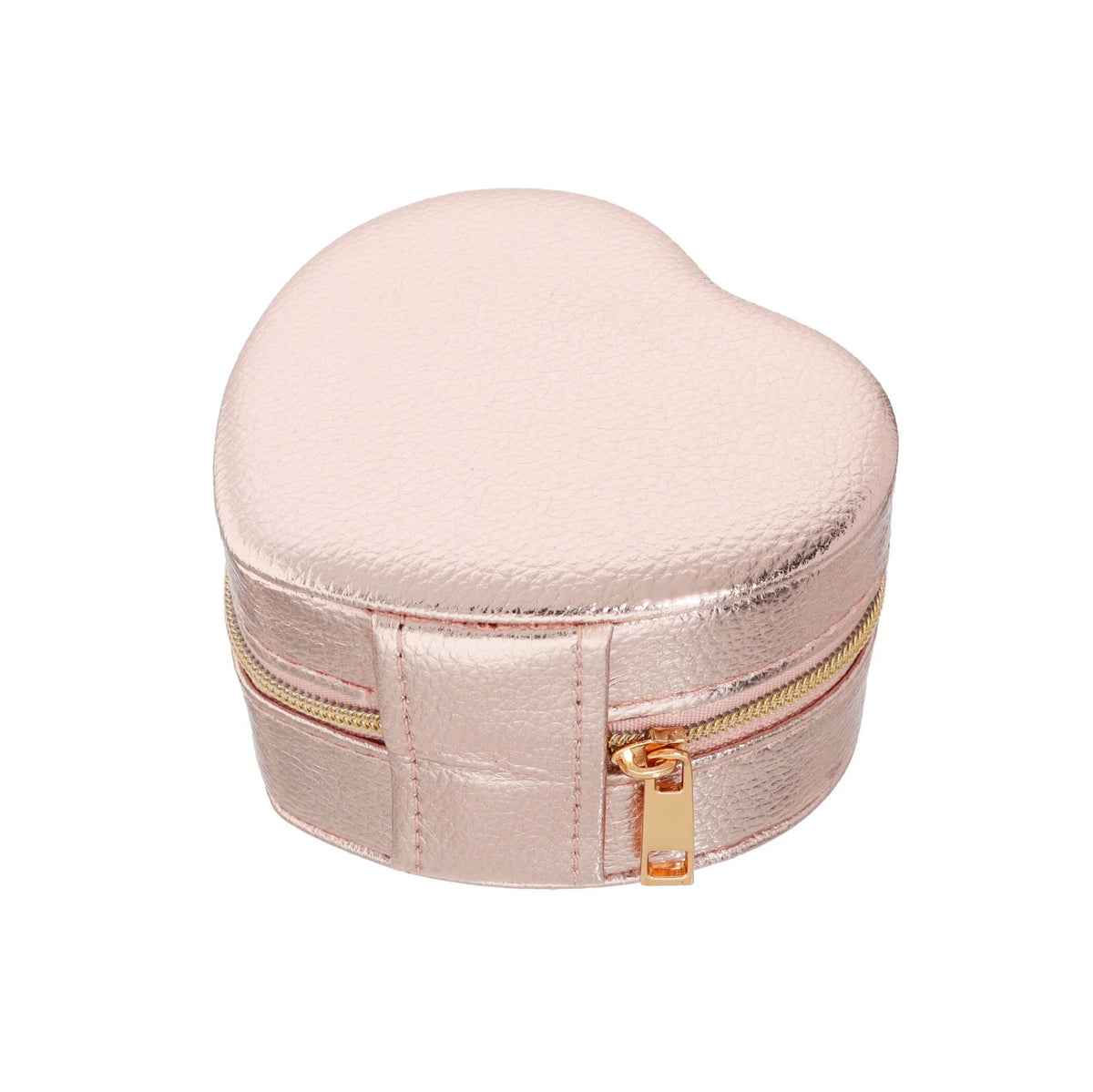 Porta Gioie Cuore Rosa Metallico - L DI LINDA