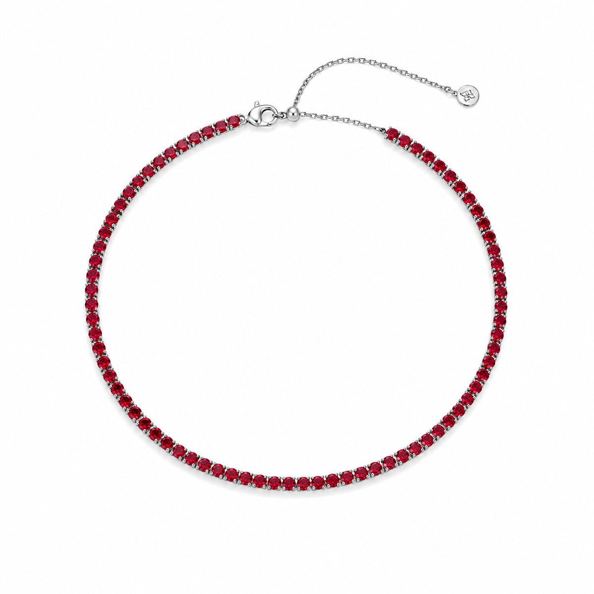 Collana Choker Tennis Regolabile "Flex Shine"