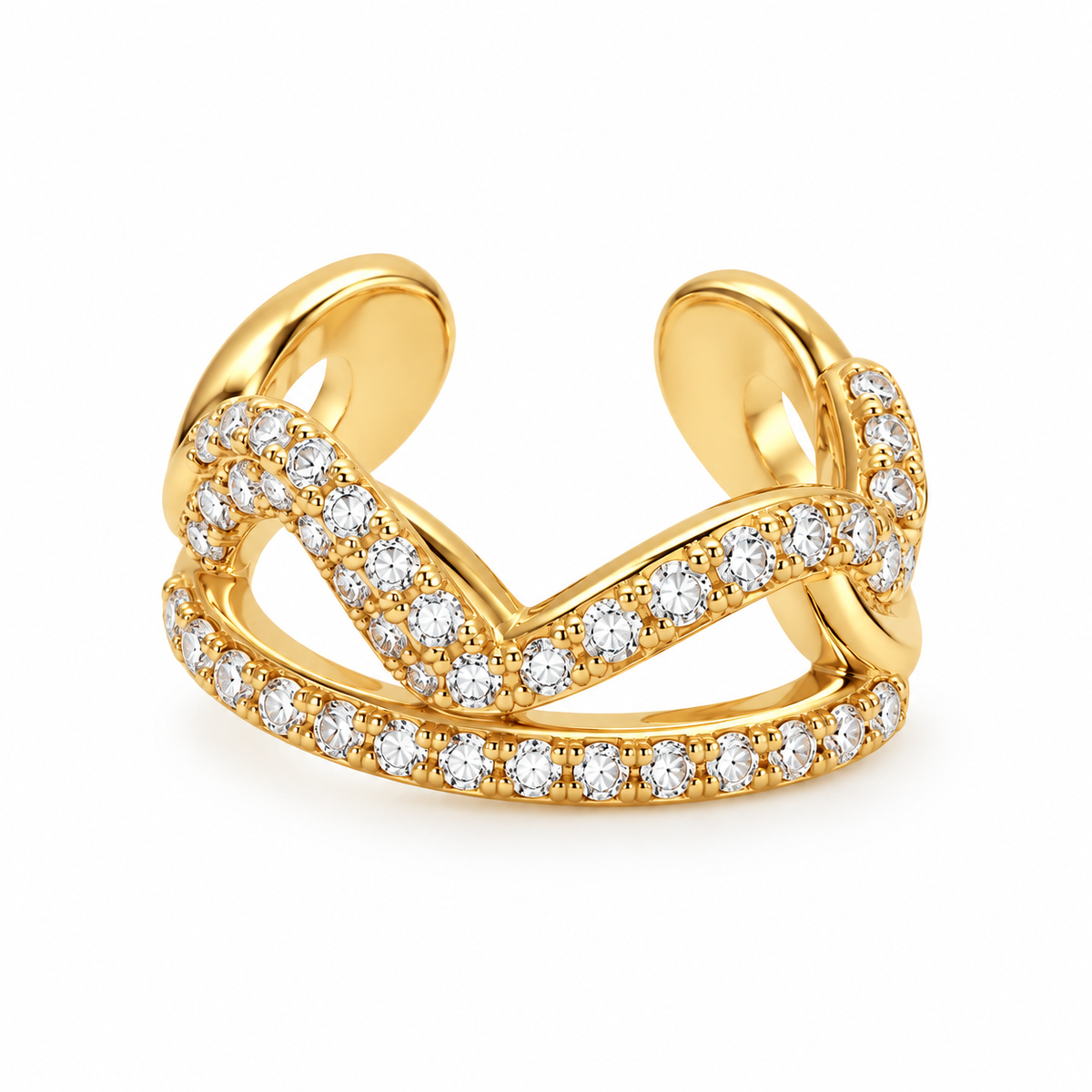 Orecchino Ear Cuff Infinity Light