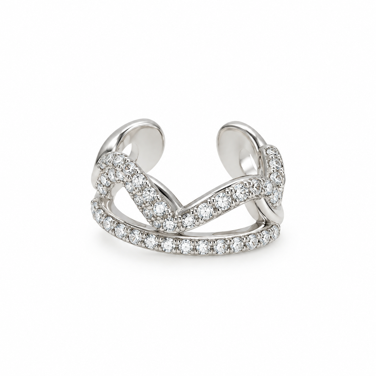 Orecchino Ear Cuff Infinity Light
