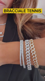 White Zircon Tennis Bracelet