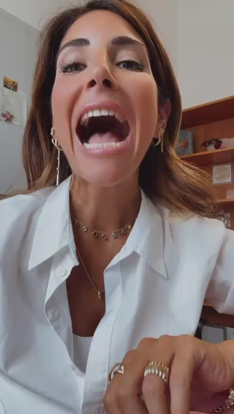 Orecchini Lunghi con Pietre Baguette - video - L DI LINDA
