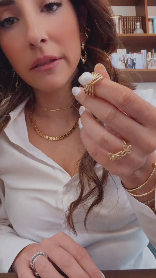 Anello Mulitfile Perla - video - L DI LINDA
