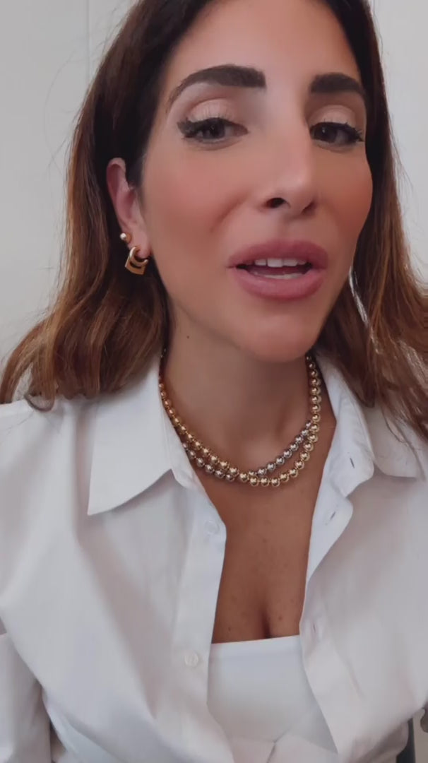 Orecchini Cerchio & Rettangolo – Due in uno - video - L DI LINDA